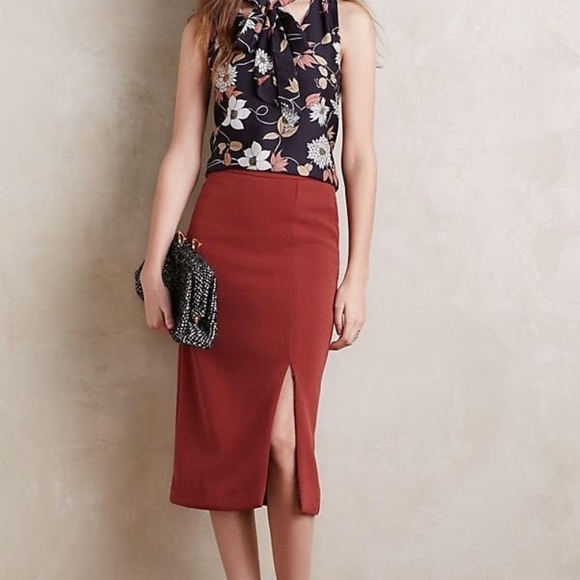 Anthropologie Maeve Floral Tie-Neck Blouse - Picture 3 of 8